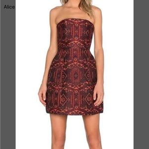 Alice and Olivia Nikki Structured Dress - size 8 - worn once